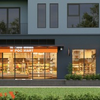 Thiết kế siêu thị 35m2 tại Hà Đông Hà Nội